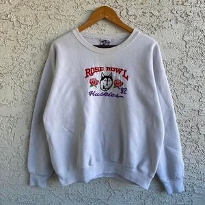 Vintage 1992 Rose Bowl University of Washington Huskies Lee Sport Crewneck L